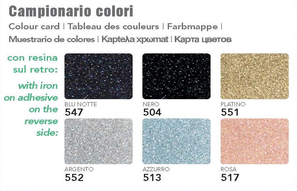 Maglina elastica glitter