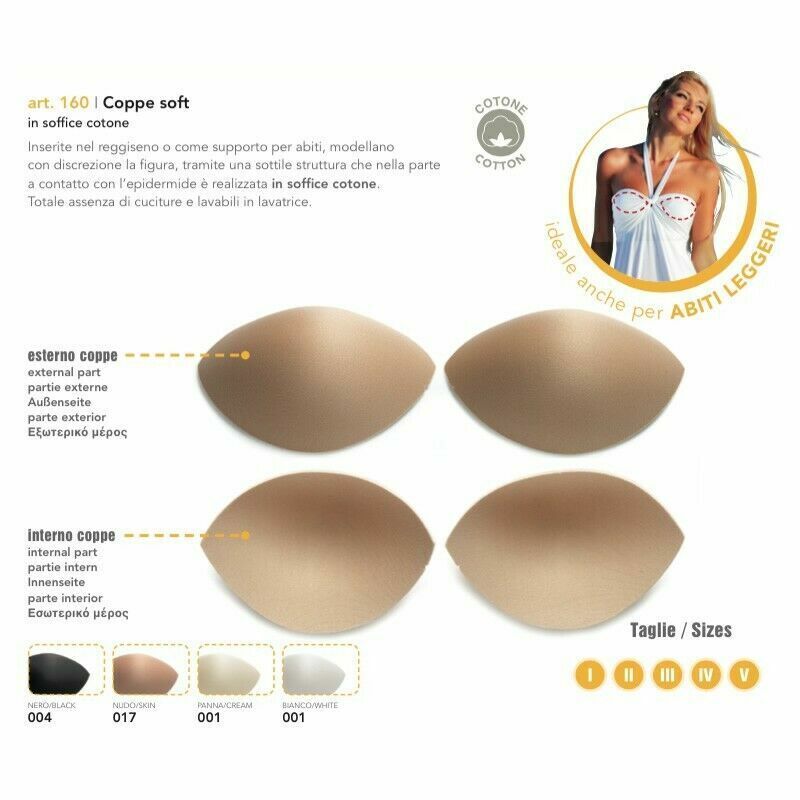 Coppe reggiseno soft